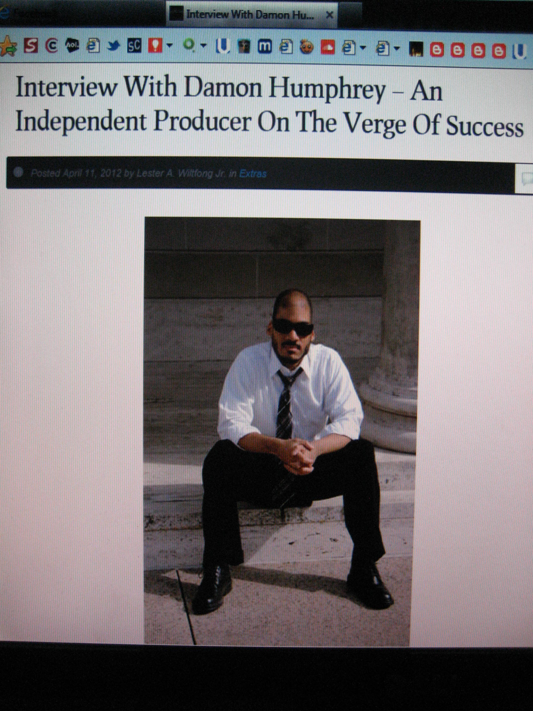 Click on photo to be taken to We Got This Covered Interview